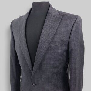 Calvin Klein Slim Fit Wool Blend Sport Coat Blazer 40R